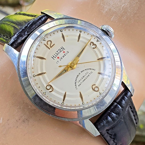 Orologio vintage hilton uomo - orologio,