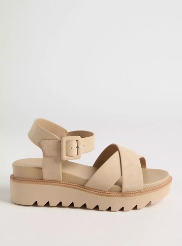 Sandali con zeppa - , plateau