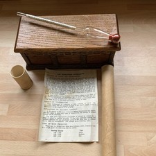 Vintage glass HYDROMETER -