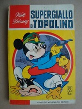 classici di walt disney n° 12 super giallo di topolino ed.mondadori 1963