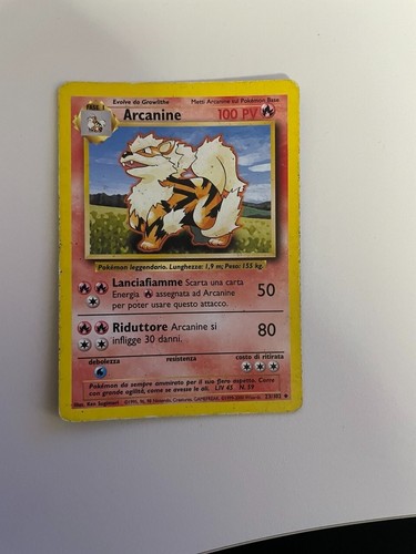 Arcanine 102 set base non - base,