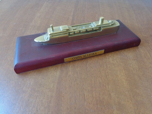Vintage raro ottone legno - ottone,
