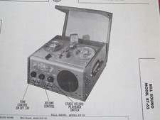 BELL SOUND RT-65 REGISTRATORE
