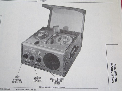 Bell sound registratore - rt-65,