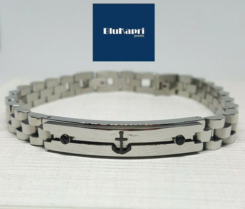 Bracciale uomo blukapri steel - uomo,