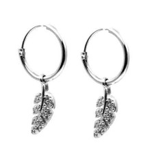 Orecchini Cerchio con Pendente