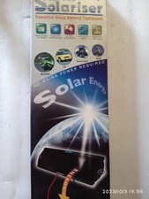 CARICA BATTERIA AD ENERGIA SOLARE OXFORD SOLARISER 
