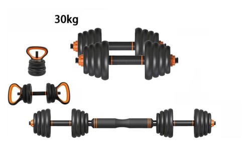 Set manubri 2in1 dischi kit - manubri,