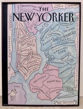 Poster vintage the new yorker - the,