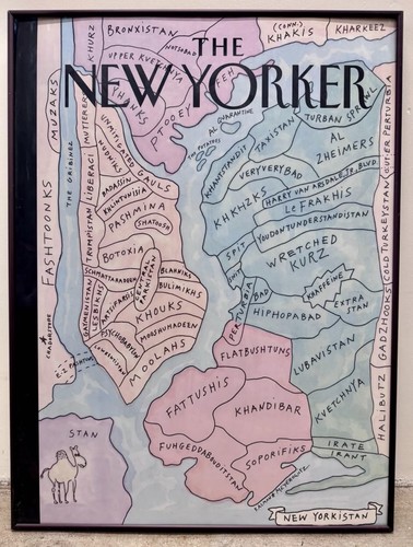 Poster vintage the - poster, yorker