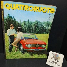 Rivista Quattroruote luglio 1965 prova Alfa Romeo Giulia Super originale