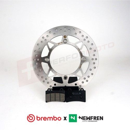 Disco freno anteriore brembo - anteriore, +
