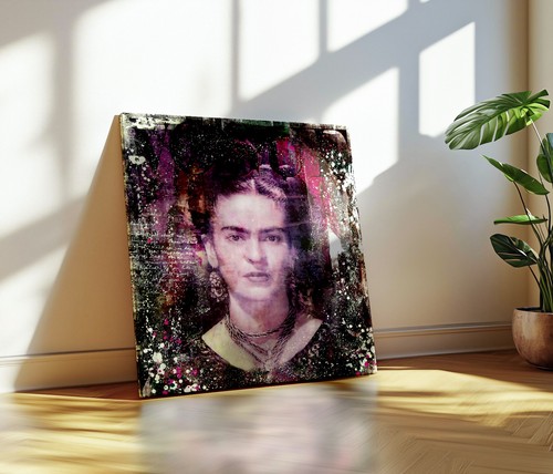Quadro frida kahlo pop art - frida,