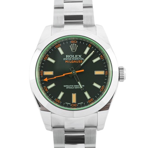 Rolex 116400gv milgauss mm - rolex,