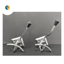 Ganci appendiabiti da parete vintage ingresso modernariato art deco coppia