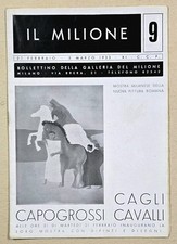1933 BOLLETTINO DELLA GALLERIA