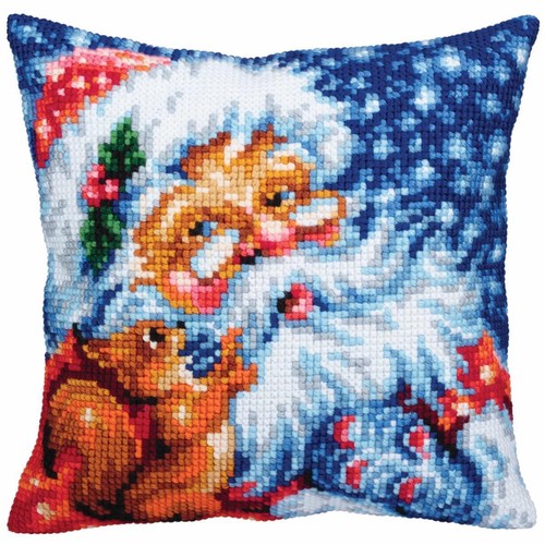 Cuscino punto croce cda - punto,
