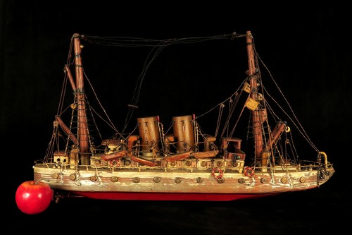 Prova antica modellino nave - modellino,