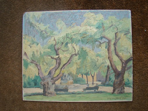 Signée almar bech datée - almar, 1944