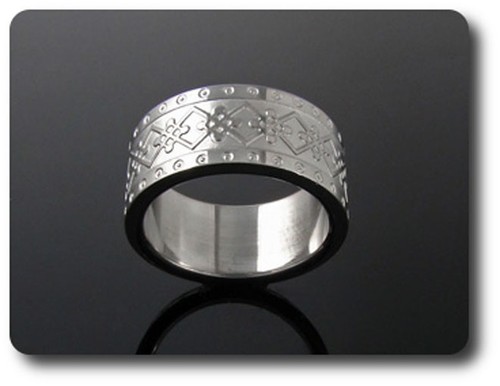 Anello uomo motivo vintage - uomo,