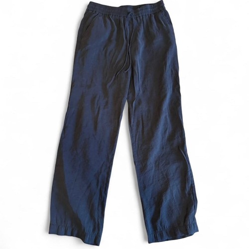 Zara pantalone lino - lino, nero