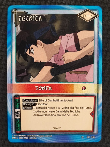 Naruto card game tonfa - card,