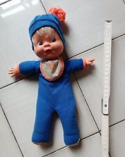 Paciocchino Gigante El Greco GIG anni '80 biondo vestito blu vintage 30 cm doll