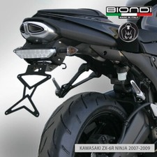 Nuovo KAWASAKI ZX-6R 2007 2008 8901008 Biondi portatarga regolabile porta targa