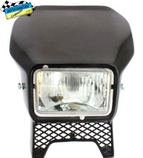 Mascherina Portafaro CEMOTO Nera  YAMAHA XT 600 TENERE' 600 1986 1987 1988