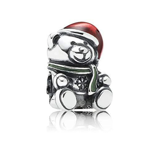 Charm pandora orso natale - charm, di