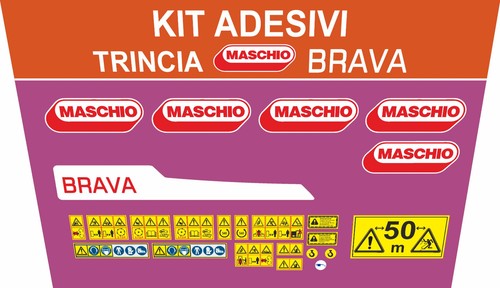 Kit adesivi decalcomania - kit,