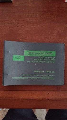 Zundapp tipo 304 catalogo - -,