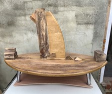Scultura tavolo nave barca