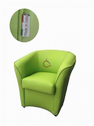 Poltroncina poltrona ecopelle - poltrona,
