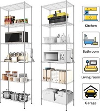 Scaffale a rotelle 6 piani