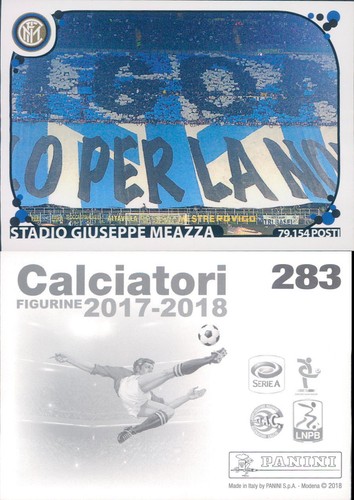 Calciatori panini 2017 - calciatori,