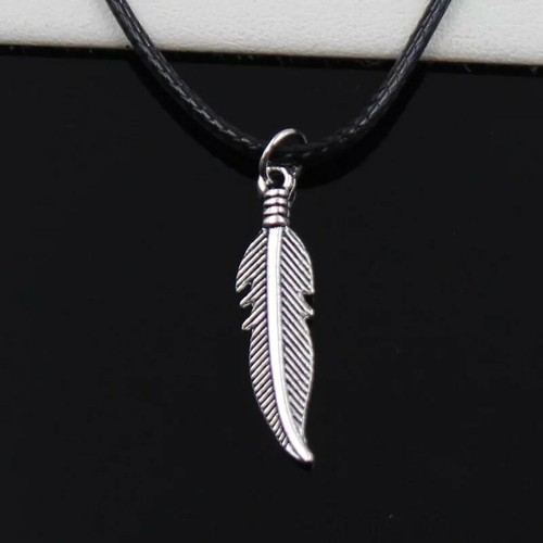 Collana piuma ciondolo - piuma,