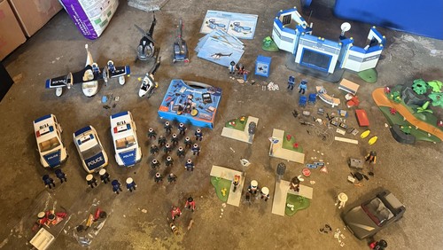 Playmobil police enorme - police, lotto
