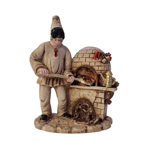Pulcinella statua resina - in,