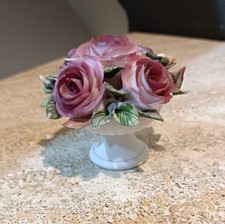 Bouquet rose ceramica