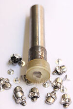 Punzone gommato per applicazione borchie a teschio con strass 11,6mmx17mm