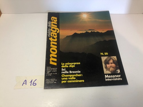 Rivista della montagna 1982 - rivista,