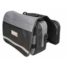 BORSA BICI BICICLETTA MTB ANTERIORE A MANUBRIO 3 TASCHE + TRACOLLA