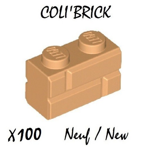 Lego 98283 100x brique mur - -,