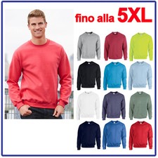 felpa uomo donna girocollo