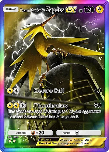 Team rocket zapdos rr - rocket's,