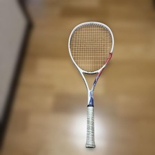 YONEX EZONE 98 Racchetta da Tennis 4 1/4 Impugnatura Bianco/Rosso/Blu 16x19 Modello Corde