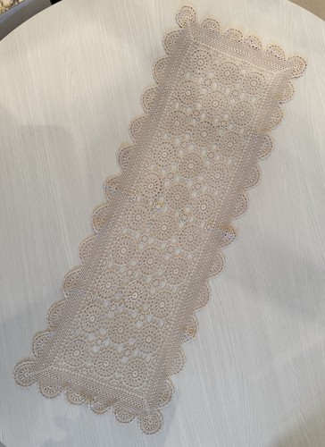 Runner tavolo vintage beige - runner,
