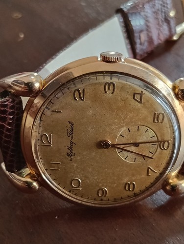 Mathey tissot oro 18k rare - tissot., 18k.