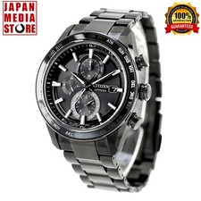 Orologio Uomo Citizen Attesa AT8294-59E Eco-Drive Radio Atomic Titanio Zaffiro NUOVO